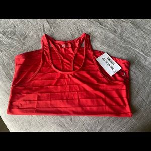 Zyia Red Havana Tank (NWT)
